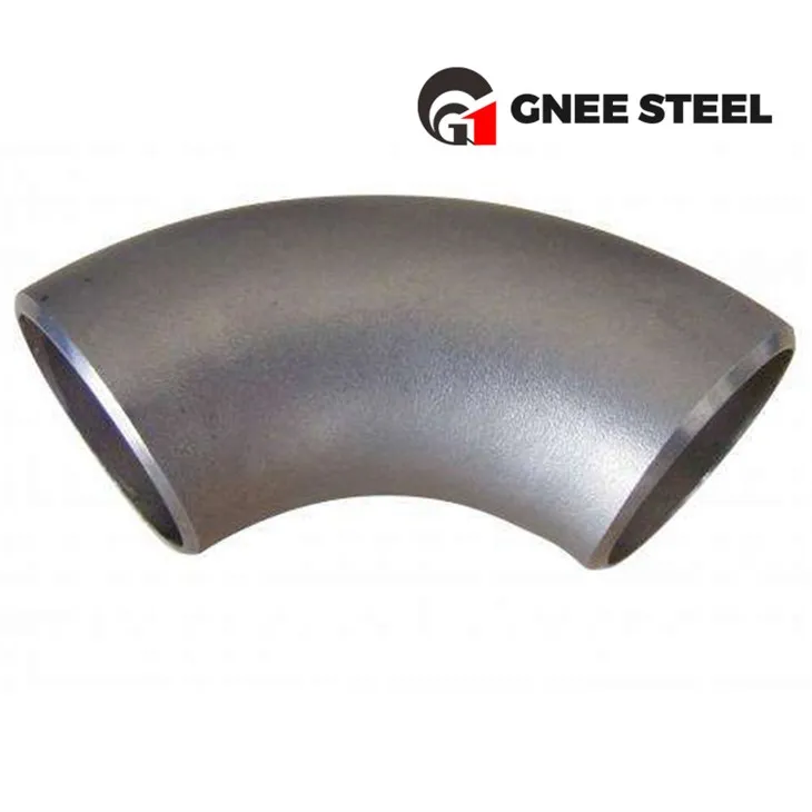 Gomito per tubo in acciaio da 90 gradi