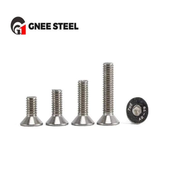 A2-70 A4-80 Bulloni a testa piatta esagono incassato CSK