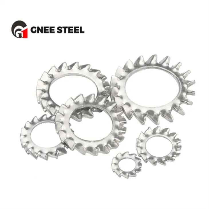 Rondelle coniche di sicurezza DIN 6798 tipo V