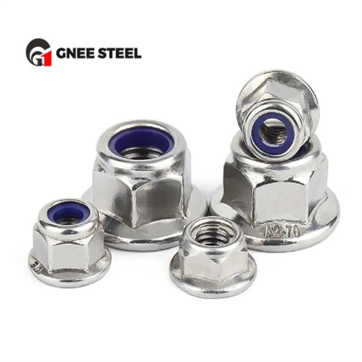 Dadi autobloccanti flangiati DIN6926